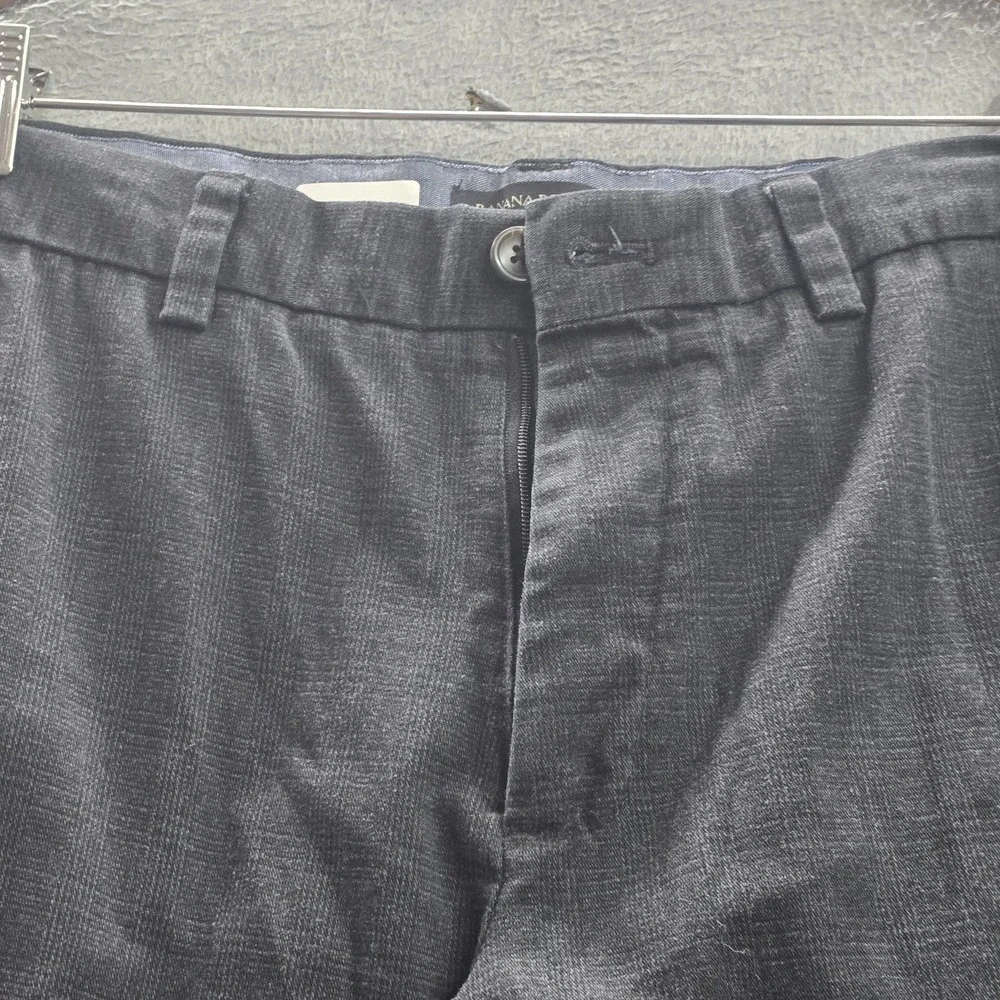 Banana Republic Men Pants 32X30 Gray Dress‎ Pants Aiden Fit Slim 26